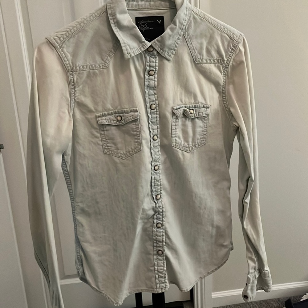 Vintage AE chambray shirt.
